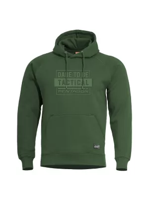 Pulóver PENTAGON PHAETON HOOD SWEATER K09021-DT 83 TAVASZI ZÖLD