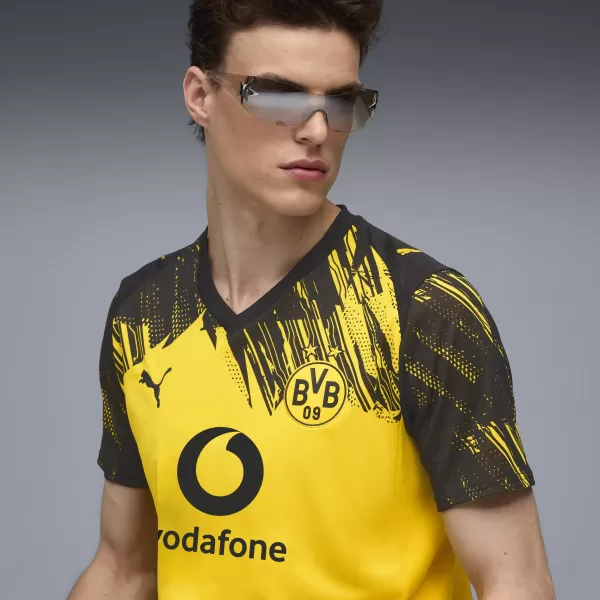  Férfi mez PUMA BVB HOME JERSEY REPLICA 78008801 FASTER YELLOW/ GYORSABB SÁRGA/PUMA FEKETE 