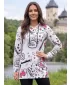 Női pulóver ALTISPORT GITA FEHÉR