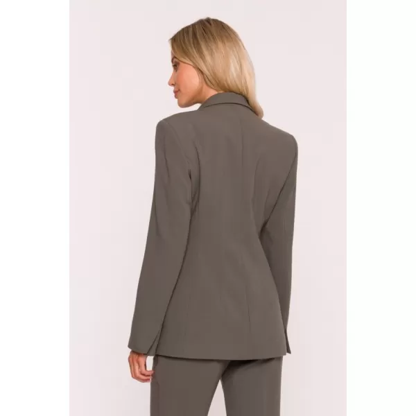  Női kabát STYLOVE S417 KHAKI 