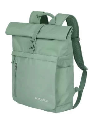 Hátizsák TRAVELITE BASICS ROLL-UP BACKPACK VILÁGOSZÖLD