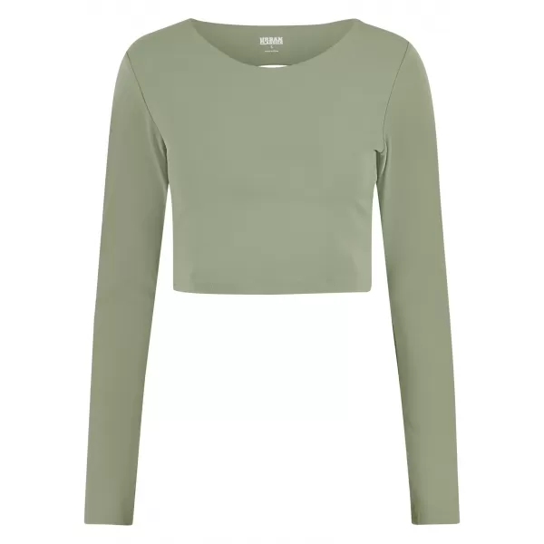  Női póló URBAN CLASSICS TB7807 MATCHA ZÖLD 