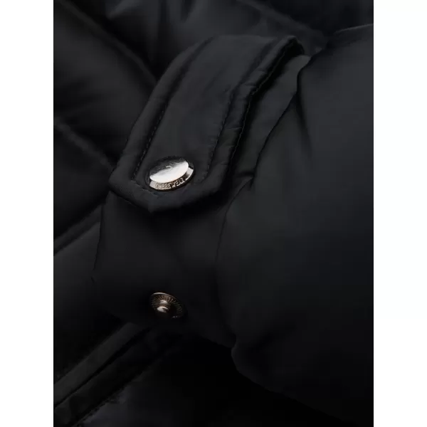  Kabát OMBRE OM-JALP-0218 FEKETE 