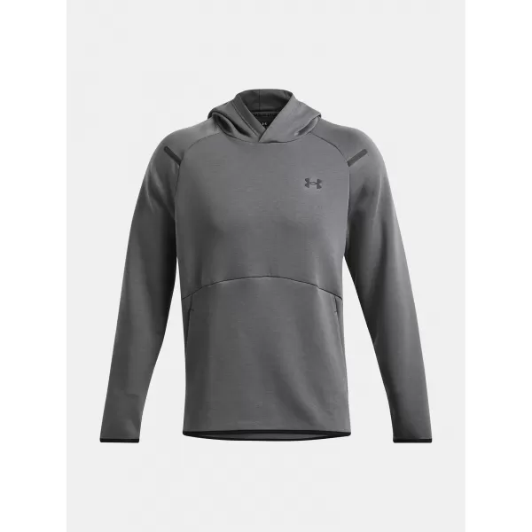  Férfi pulóver UNDER ARMOUR UA UNSTOPPABLE FLC HD EU 1389350-025 SZÜRKE 