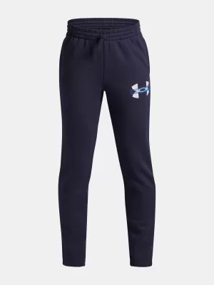 Fiú melegítőnadrág UNDER ARMOUR UA RIVAL FLC CBLCK GRPHC JGR 6004995-403 KÉK
