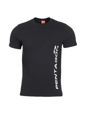 póló PENTAGON VERTICAL K09012 FEKETE