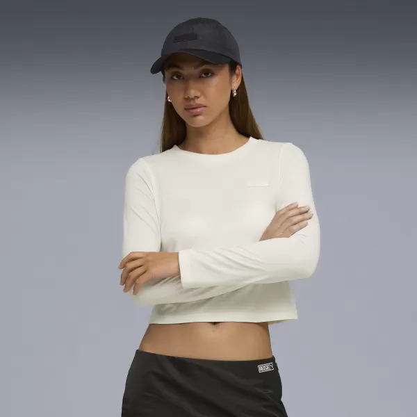 Ing PUMA X ROSÉ LONGSLEEVE TEE 63380577 MELEGFEHÉR 