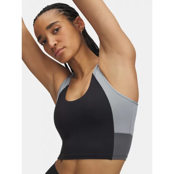  Női felső UNDER ARMOUR MERIDIAN COLORBLOCK TANK 6004001-002 FEKETE 