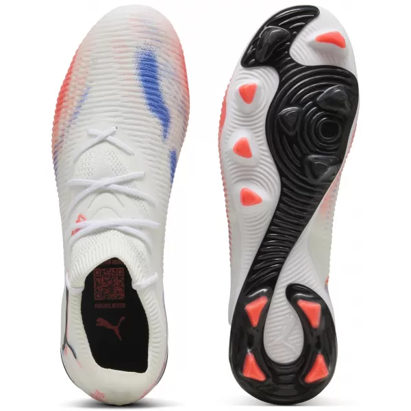  Férfi cipő PUMA FUTURE 8 MATCH FG/AG 10859301 WHITE/ FEHÉR/PUMA FEKETE/IZZÓ PIROS 