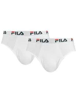 Férfi alsónadrág FILA MAN BRIEF 2-PACK FU5015/2 WHITE FEHÉR