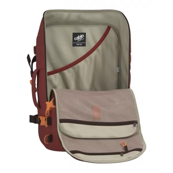  Hátizsák CABINZERO ADV 32L VÖRÖS SANGRIA 