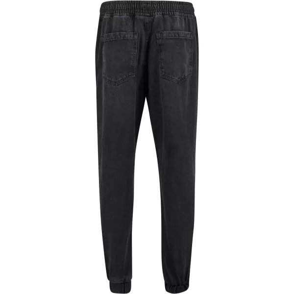  Férfi farmer URBAN CLASSICS TB7296 FEKETÉRE MOSVA 