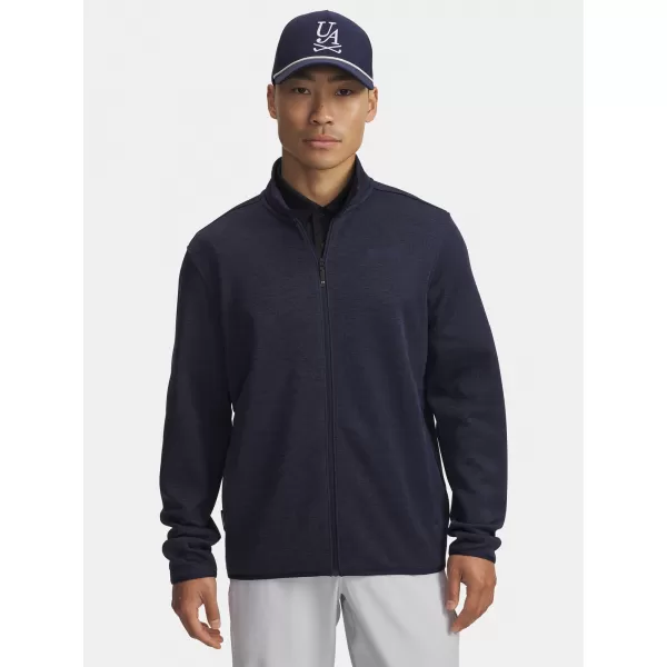  Férfi pulóver UNDER ARMOUR UA DRIVE SWEATERFLEECE FZ 6005672-410 KÉK 