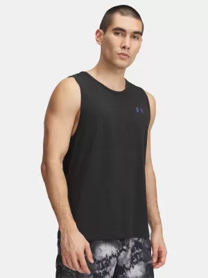 Férfi felső UNDER ARMOUR VANISH ELITE SEAMLESS TANK 1382800-001 FEKETE