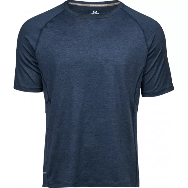  Férfi póló TEE JAYS | TJ 7020 TENGERÉSZ MELANZS 