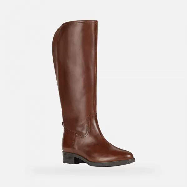 Női csizma GEOX FELICITY G004073 BARNA 