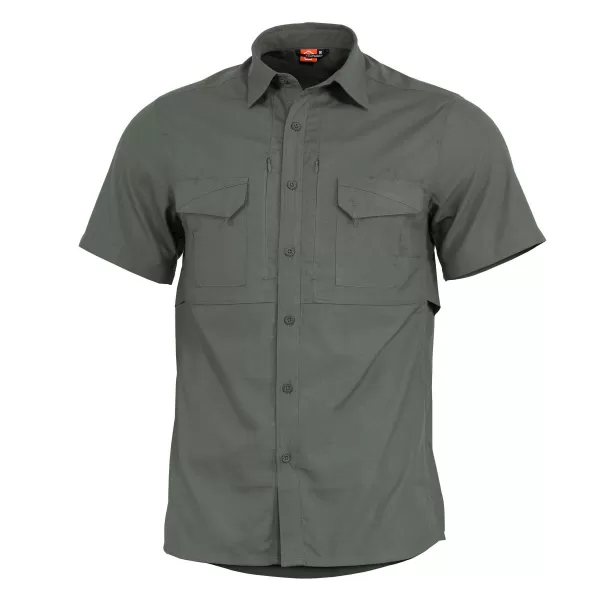 Férfi ing PENTAGON PLATO SHIRT SHORT K02019 TEREPSZÍNŰ ZÖLD 