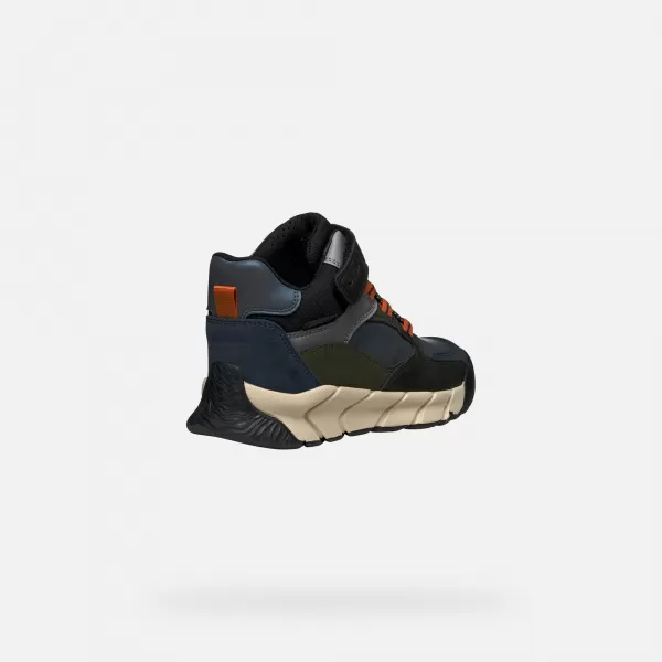  Fiú bokacsizma GEOX FLEXYPER PRO BOY B J56NBA0ME22C0033 SÖTÉTKÉK 