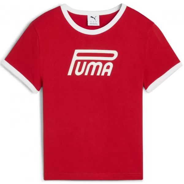  Női póló PUMA FUTURE MINDEN IDŐK PIROS 