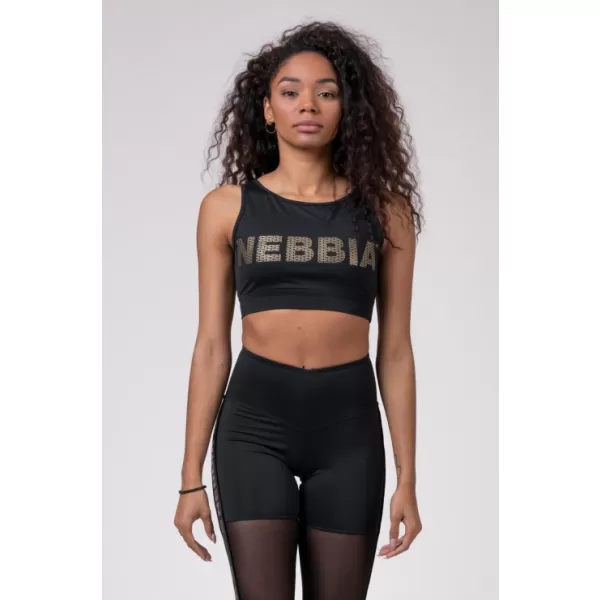  Gold Mesh mini felső 830 BLACK Nebbia 