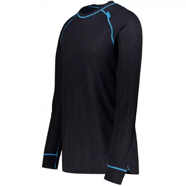  Férfi termoszett ALTISPORT GAIN FEKETE/KÉK 