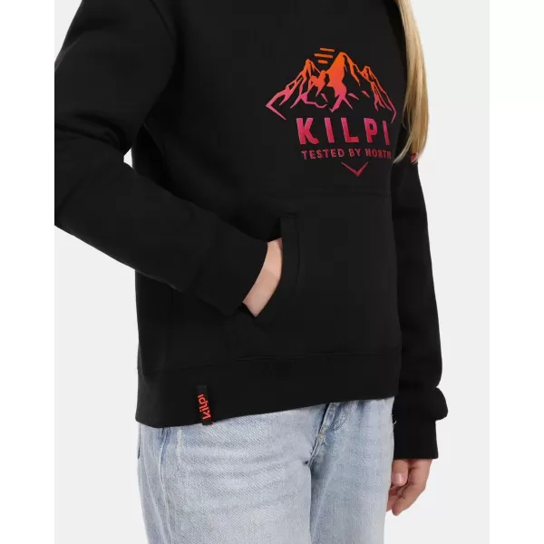  Lány pulóver KILPI NORTHEN-JG ZJ0211KI FEKETE 