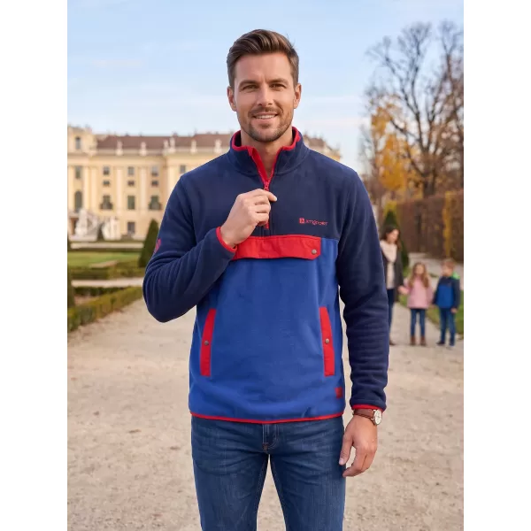  Férfi polár pulóver ALTISPORT GARM KÉK 