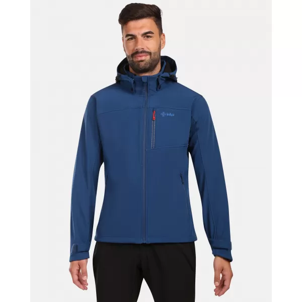  Férfi softshell kabát KILPI RAVIO-M ZM0129KI SÖTÉTKÉK 