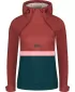 Női softshell anorac NORDBLANC NBWSL8275 PIROS/ZÖLD