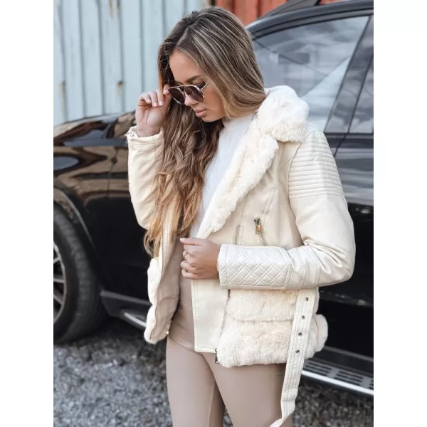  Női kabát DSTREET TY5275 EKRÜ 
