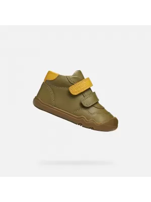 Fiúk mezítláb GEOX STEPPIEUP B565WC00085CE32P KHAKI
