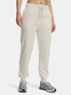 Női melegítőnadrág UNDER ARMOUR UA RIVAL TERRY JOGGERS 1382735-783 BARNA