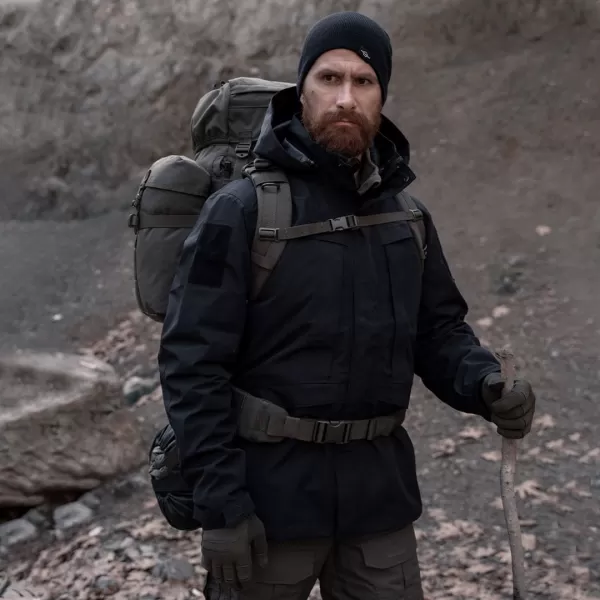  Kabát PENTAGON HURRICANE SHELL JACKET K07014 FEKETE 