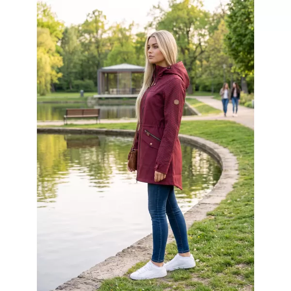  Női softshell dzseki ALTISPORT GEMEE BURGUNDIA 