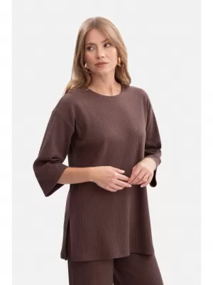 Női blúz BEWEAR B301 BARNA