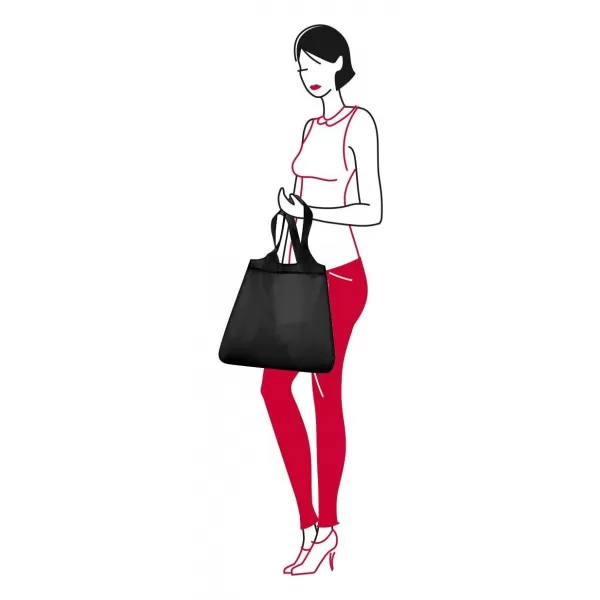  Táska REISENTHEL MINI MAXI SHOPPER FEKETE 