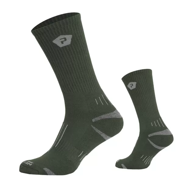  Zokni PENTAGON IRIS COOLMAX MID SOCKS EL14011 06 EL14011 OLÍVA ZÖLD 