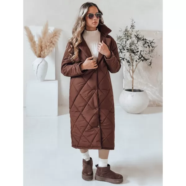  Női kabát DSTREET TY4917 BARNA 