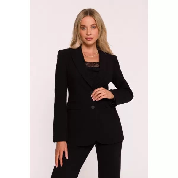  Női kabát STYLOVE S417 FEKETE 