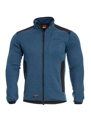 Pulóver PENTAGON AMINTOR FLEECE JACKET K08028 SZABADSÁG KÉK