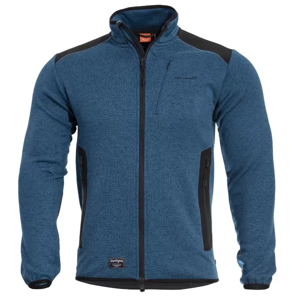  Pulóver PENTAGON AMINTOR FLEECE JACKET K08028 SZABADSÁG KÉK 