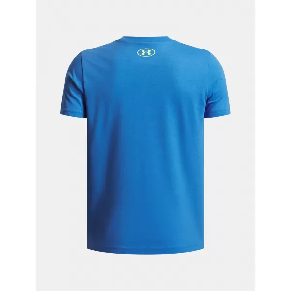  Fiú póló UNDER ARMOUR OVERLAY WM SS KÉK 