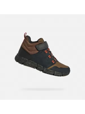 Fiú bokacsizma GEOX FLEXYPER BOY B ABX J949XA032FUC0948 FEKETE