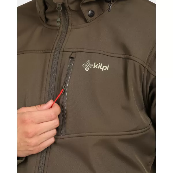  Férfi softshell kabát KILPI RAVIO-M ZM0129KI ZÖLD 