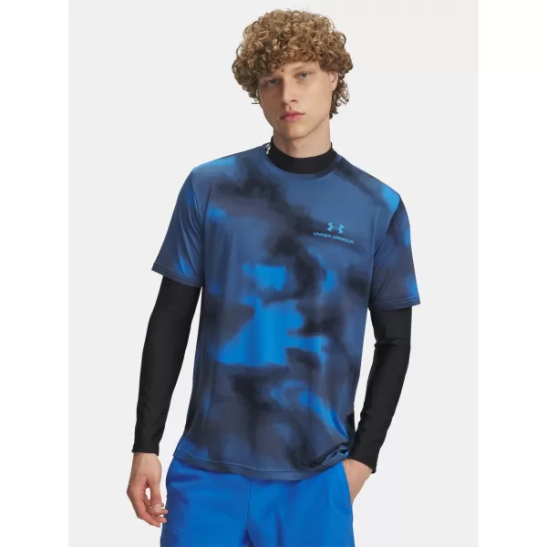 Férfi póló UNDER ARMOUR VANISH ENERGY PRINTED SS 1383974-402 KÉK 