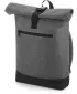 | BG 855 GREY MARL/BLACK BagBase