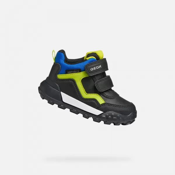  Fiúk első lépései GEOX TREKKYUP ABX B566LB0MEFUC9299 FEKETE 