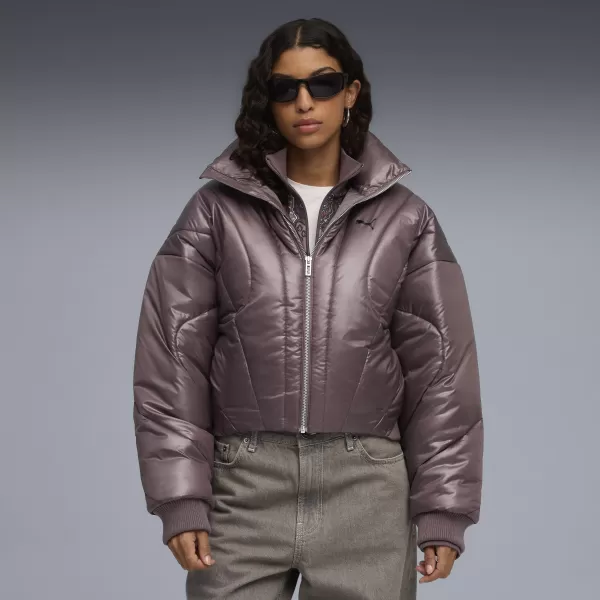  Női kabát PUMA DARE TO PUFFER JACKET 63217388 MAZSOLA 