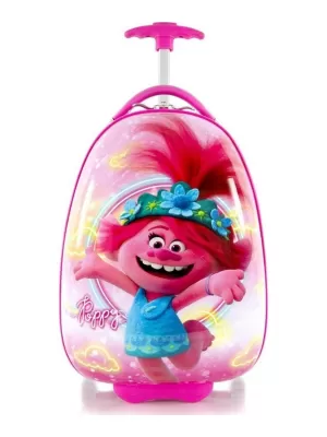 Bőrönd HEYS KIDS TROLLS 2W RÓZSASZÍN