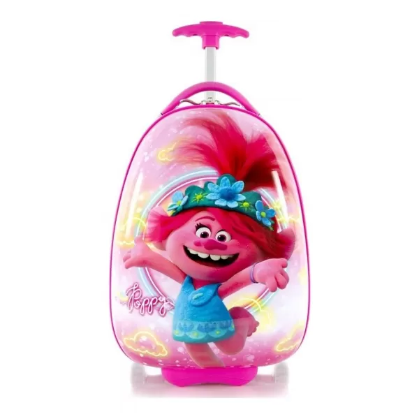  Bőrönd HEYS KIDS TROLLS 2W RÓZSASZÍN 